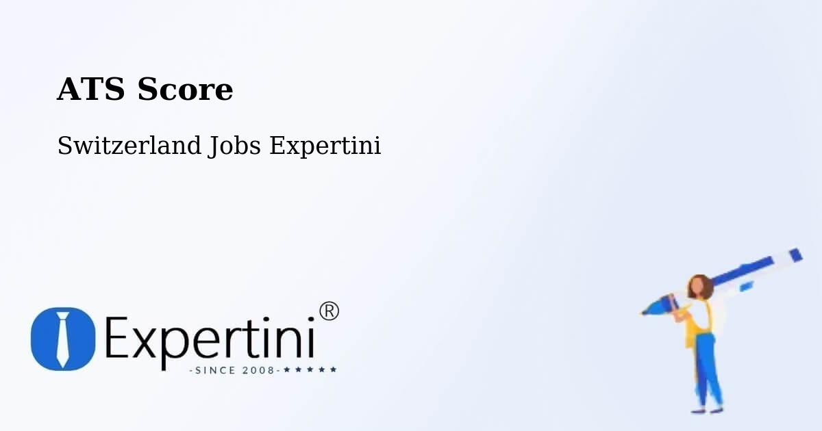 Resume ATS Score & Job Description Match Tool – Thun - Switzerland Jobs Expertini