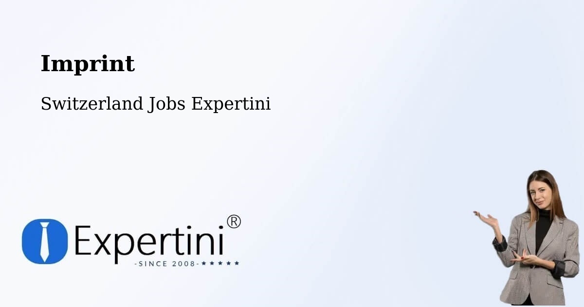 Imprint – Thun - Switzerland Jobs Expertini